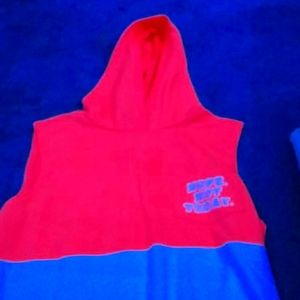 pink and white tank top